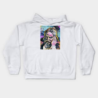 Snorri Sturluson Portrait | Snorri Sturluson Artwork 10 Kids Hoodie